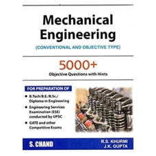 Mechanical  Engineering conventional and objective type by R.S Khurmi 